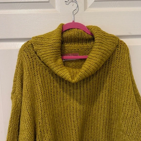 Pilcro Zamora wool blend cowl neck sweater, medium - Picture 4 of 8